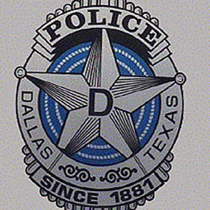 Photograph of the Dallas Police Department badge