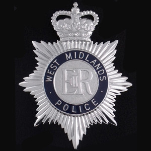 West Midland Police cap badge