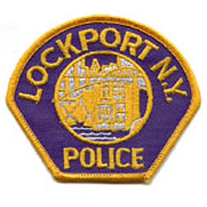 Photograph of Lockport Police shoulder flash