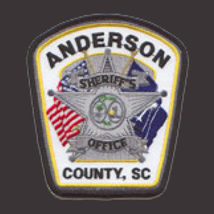 Anderson county police shoulder badge