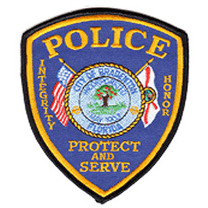 Bradenton police badge