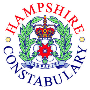 Hampshire Constabulary police badge