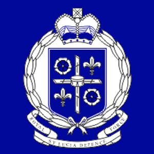 St. Lucia police badge
